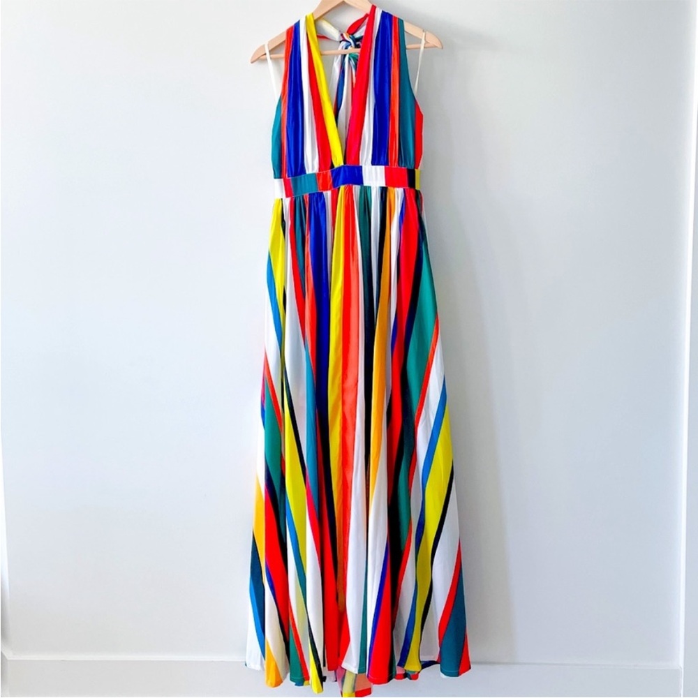Boston Proper Multicolor Striped Dress